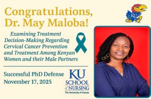 Celebrating a Remarkable Achievement: Congratulations to Dr. May Maloba