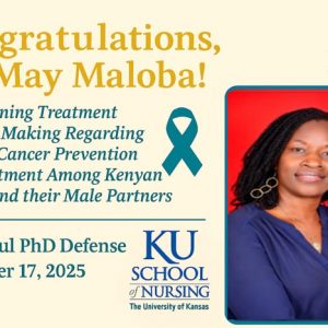 Celebrating a Remarkable Achievement: Congratulations to Dr. May Maloba
