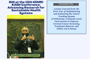 GHI at the 15th KEMRI KASH Conference